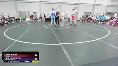 190 lbs Round 5 (6 Team) - Chase Kivett, Missouri vs Case Warburton, Arkansas Red