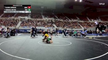 107-D2 Champ. Round 1 - Abigail Reyes, Thatcher HS vs Iliana Arenas, Marcos De Niza High School