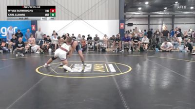 163 lbs Rr Rnd 2 - Myles Burroughs, DoughBoy WC - BHS vs Karl Ludwig, Virginia Team Predator - BHS