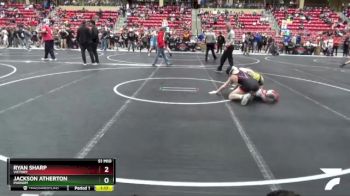 125 lbs Cons. Round 5 - Jackson Atherton, Phenom vs Ryan Sharp, Victory