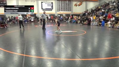 60 lbs Semifinal - Amos Bohlken, DC Elite vs Maddox Port, DC Elite