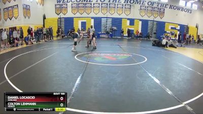 144 lbs Cons. Round 1 - Colton Lehmann, Venice vs DANIEL LOCASCIO, Sunlake