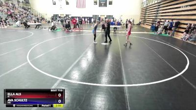 100 lbs Cons. Semi - Ella Als, IA vs Ava Schultz, MN