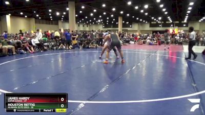 215 lbs Round 3 (6 Team) - Houston Rettig, Alabama Elite Gold vs James Hardy, Gator Dawgs