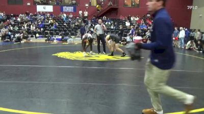 165 lbs Champ. Round 1 - Luke Linder, USF vs Malankov Daceus, Brewton-Parker (GA)