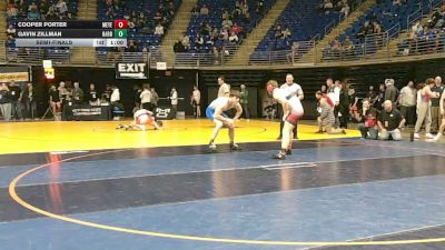 175 lbs Semifinal - Cooper Porter, Meyersdale vs Gavin Zillman, Harborcreek