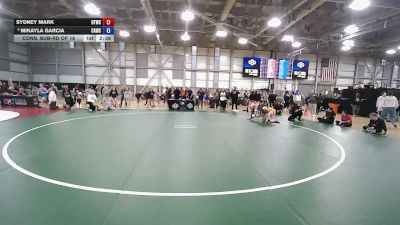 53 kg Cons. Sub-rd Of 16 - Sydney Mark, Baynard Trained Wrestling Club vs Mikayla Garcia, Cardinal WC