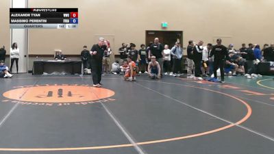120 lbs Quarters - Alexandr Tyan, Willpower Wrestling Club vs Massimo Perentin, Frost Gang