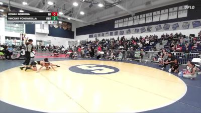 75 lbs Champ. Round 1 - Vincent Fondarella, 10th Planet Mission Viejo vs Josiah Noriega, Powerline Wrestling