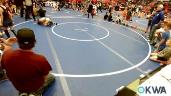 56 lbs Rr Rnd 3 - Channing Bowman, Clinton Youth Wrestling vs Dayton Rice, Piedmont