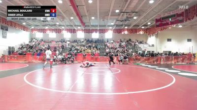 165 lbs Quarterfinal - William Moran, CJA vs Dylan McGuinness, North Hunterdon