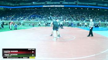 D2-285 lbs Cons. Round 1 - Trent Jackson, Lamphere HS vs Dustin Warner, Sparta HS
