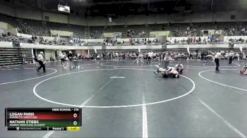 215 lbs Cons. Round 2 - Nathan Stiebs, Askren Wrestling Academy vs Logan Paris, Marinette Wrestling