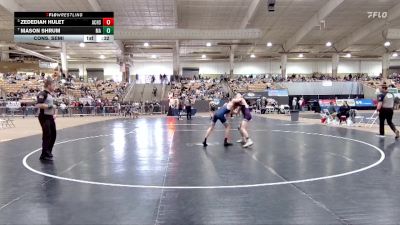 A 120 lbs Cons. Semi - Zedediah Hulet, Anderson Co. High School vs Mason Shrum, Marion Co. High School