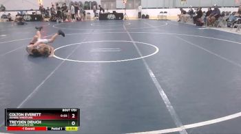 80 lbs 3rd Place Match - Treyden Diduch, Alber Athletics WC vs Colton Everett, Dundee Wrestling
