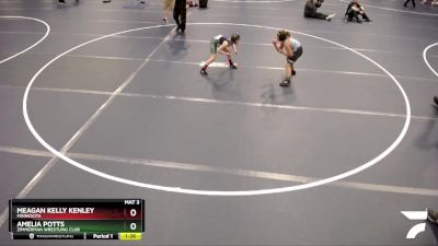 1st Place Match - Meagan Kelly Kenley, Minnesota vs Amelia Potts, Zimmerman Wrestling Club