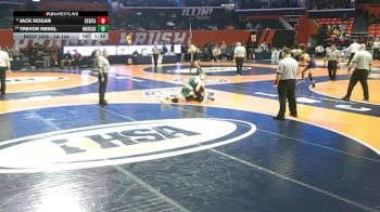 2A 144 lbs Champ. Round 1 - Trevor Hengl, Grayslake (Central) vs Jack Hogan, Chicago (St. Rita)