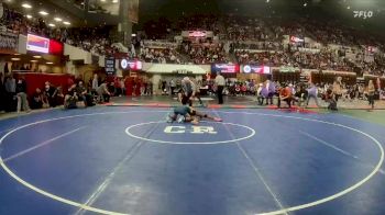 G - 125 lbs Cons. Round 4 - Kylie Shine, Glacier (Kalispell) Girls vs Aaliyah Stewart, Ronan Girls