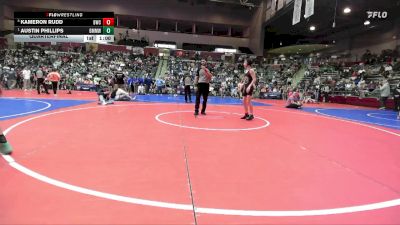 120 lbs Quarterfinal - Austin Phillips, Bauxite Mini Miners Wrestling vs Kameron Rudd, Battlefield Wrestling Club