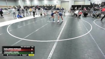 190 lbs 7th Place Match - Guillermo Morales, Dodge City Wrestling Academy vs Fernando Anaya, Blackhawk Wrestling Club