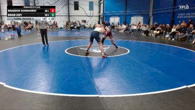 Silver 157 lbs Cons. Round 4 - Braedon Dorshorst, Wisconsin-La Crosse vs Briar Ivey, Wisconsin-Eau Claire