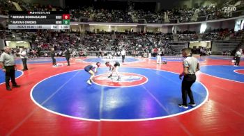 140 lbs Quarterfinal - Mayah Owens, Newnan vs MIRIAM DOMAGALSKI, North Oconee