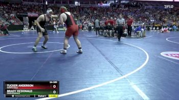 2A-285 lbs Champ. Round 1 - Tucker Anderson, North Polk vs Brady McDonald, Independence