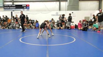 38 lbs Semifinal - Layla Van Cura, MPOWER Girls Wrestling Club - W vs Taylor Tarrant, VA Killers - W