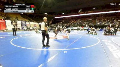 138 Class 3 lbs Semifinal - Caleb Carter, Whitfield vs Dillan Chisam, St. Pius X (Kansas City)