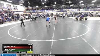 157 lbs 5th Place Match - Michael Smith, MSOE vs Carson Cook, Concordia (WI)