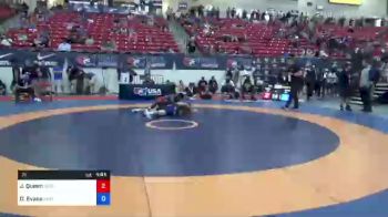 71 lbs Consi Of 4 - Jasiah Queen, New Jersey vs Dylan Evans, Knights Wrestling Club