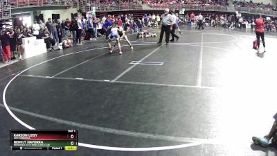 75 lbs Cons. Round 2 - Karson Leisy, AWC Nebraska vs Bently Havorka, Nebraska Elite Wrestling Club