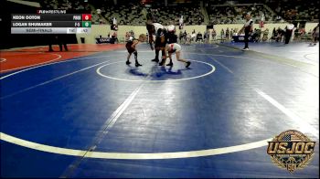 49 lbs Semifinal - Keon Ooton, Prodigy Elite Wrestling vs Logan Shumaker, F-5 Grappling