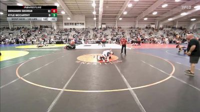 145 lbs Consi Of 32 #2 - Benjamin George, NC vs Kyle McCarthy, RI