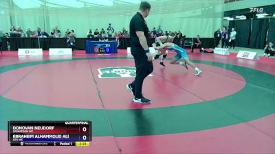 61 kg Quarterfinal - Donovan Neudorf, Saskatoon WC vs Ebraheim Alhammoud Aldrar, GTA WC