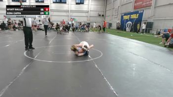 76-80 lbs Round 2 - Ezra Cappa, Contenders Wrestling Academy vs Wyatt Ballay, Unlisted