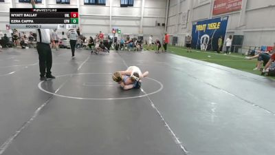 76-80 lbs Round 2 - Ezra Cappa, Contenders Wrestling Academy vs Wyatt Ballay, Unlisted