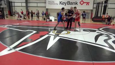 77 kg Round Of 32 - Dayton Hill, O Town Wrestling Club vs Leonardo Kiser, Jr., Wisconsin