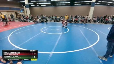 44-49 lbs Round 2 - Ryan Arceneaux, Keller Wrestling Club vs Bennett Todd, Texas Elite Wrestling Club