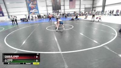 84 lbs Rd# 5- 3:45pm Friday Final Pool - Charlie Jones, Michigan S.W.A.T vs AJ Pifer, PA Gold