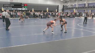 125 lbs Champ. Rd Of 64 - Gabriela Ortiz, Nor Cal Take Down vs Kylie Keach, Apex Grappling Academy