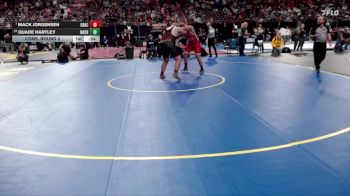 3A 285 lbs Cons. Round 2 - Mack Jorgensen, Grace vs Quade Hartley, Nampa Christian