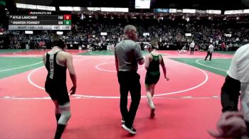 110 lbs Champ. Round 1 - Kyle Laucher, FOWCA vs Hunter Forney, DONA