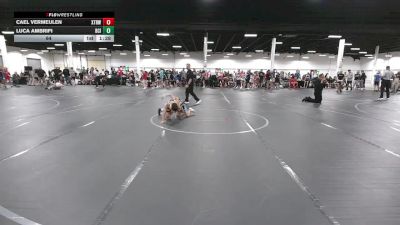 64 lbs Round 1 (6 Team) - Luca Ambrifi, BC Iron vs Cael Vermeulen, Xtreme Team White