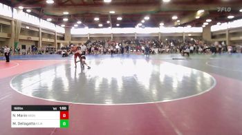 190 lbs Quarterfinal - Nate Marin, North Bergen vs Michael Dellagatta, St. Joseph Regional