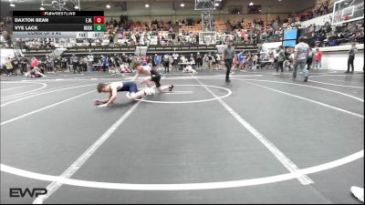 119 lbs Consi Of 8 #2 - Daxton Bean, Elgin Wrestling vs Vye Lack, Husky WC