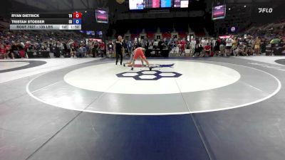 138 lbs Cons. Rd Of 32 - Ryan Dietrick, TN vs Tristan Stoeser, SD