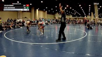 138 lbs Quarters & 3rd Wb (32 Team) - Luke Mountain, Team Mat Clash vs Collin Denny, North Shelby Regulators Red