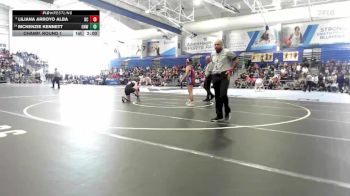 145 lbs Champ. Round 1 - Liliana Arroyo Alba, Dodge City vs McKenzie Kennett, Olathe Northwest