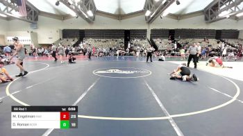 121 lbs Rr Rnd 1 - Micah Engelman, Mat Assassins Red vs Daniel Roman, Scorpions